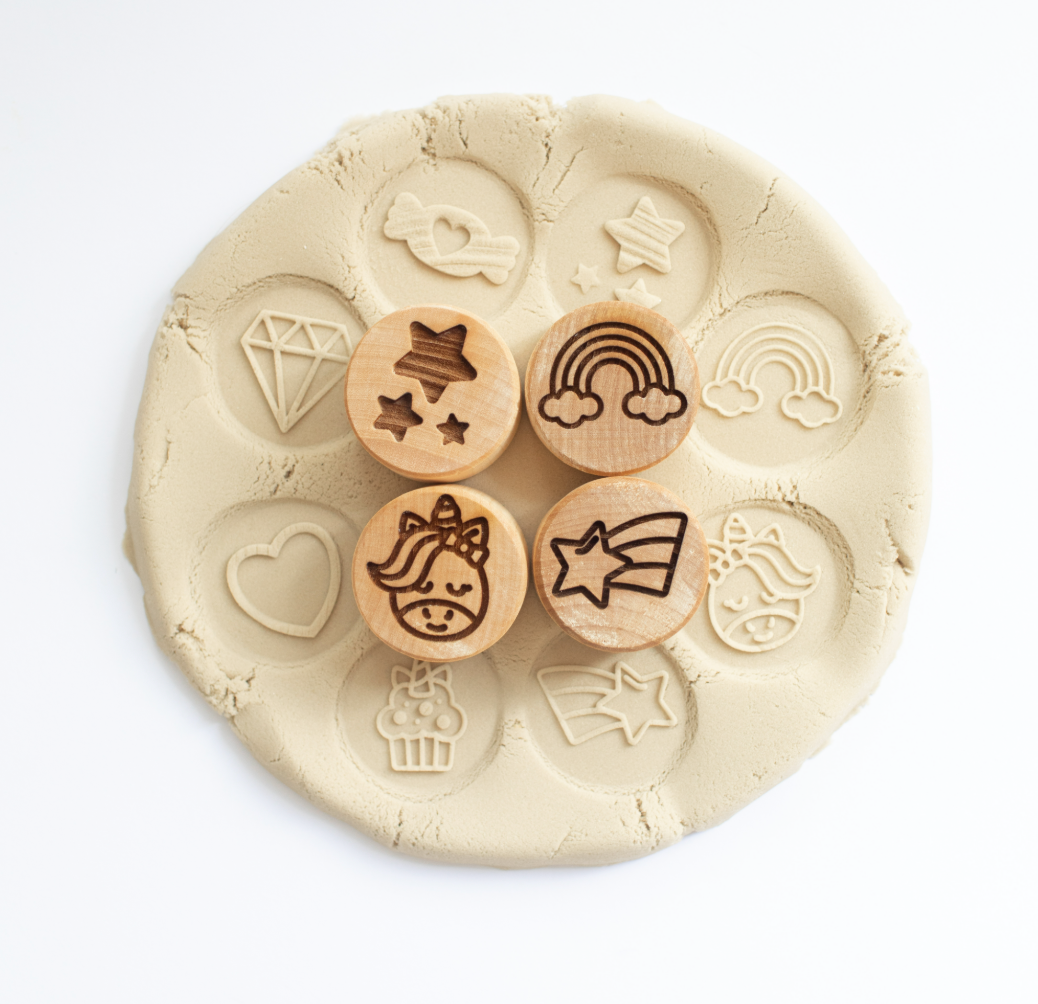 Stempels en rollers voor klei