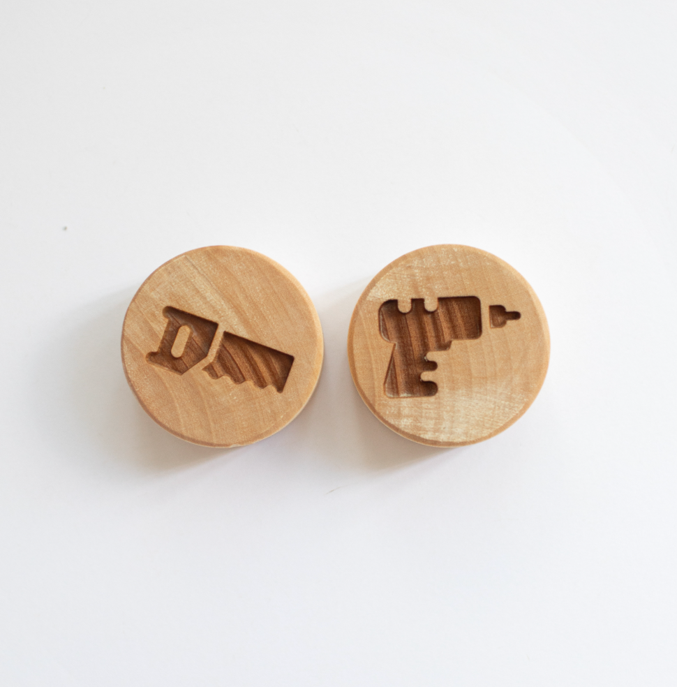 Houten stempels - gereedschap