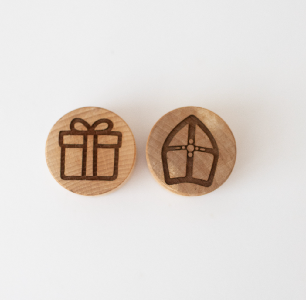 Houten stempels - sinterklaas