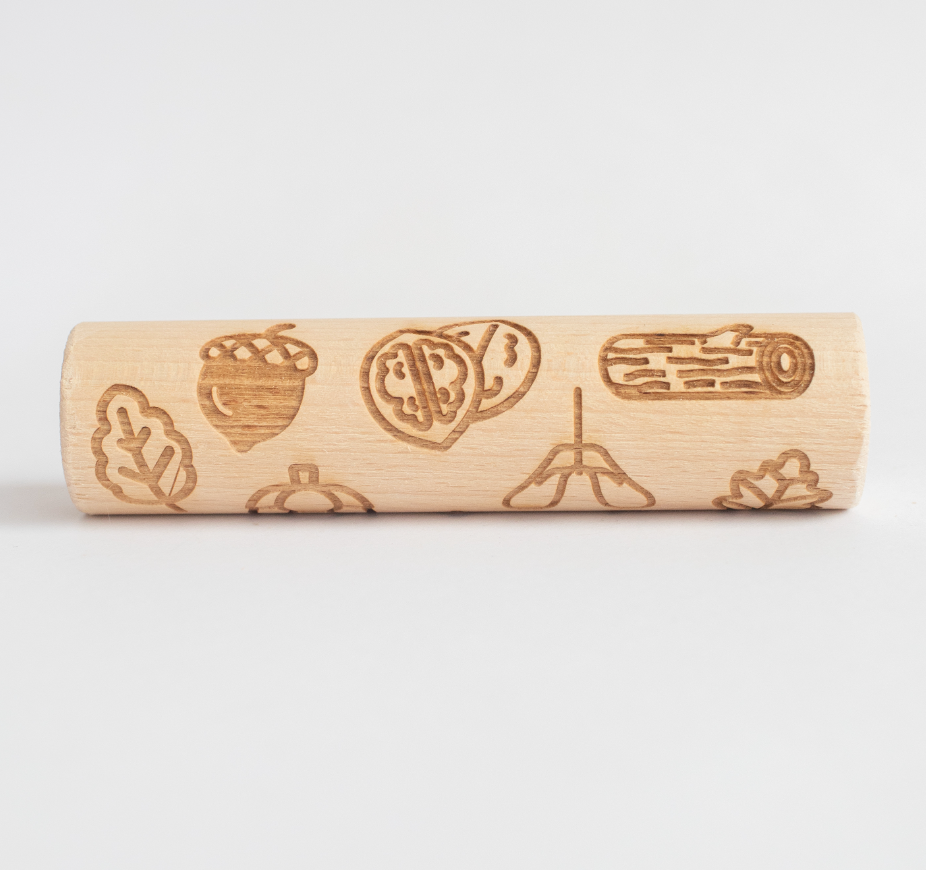 Houten roller - bosschatten