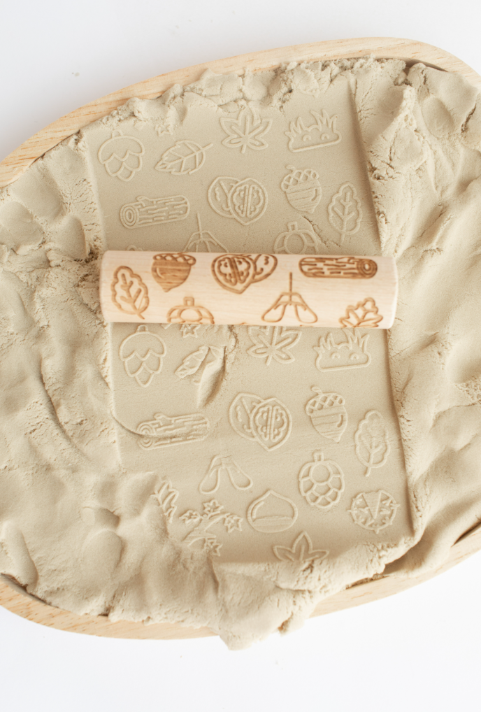 Houten roller - bosschatten