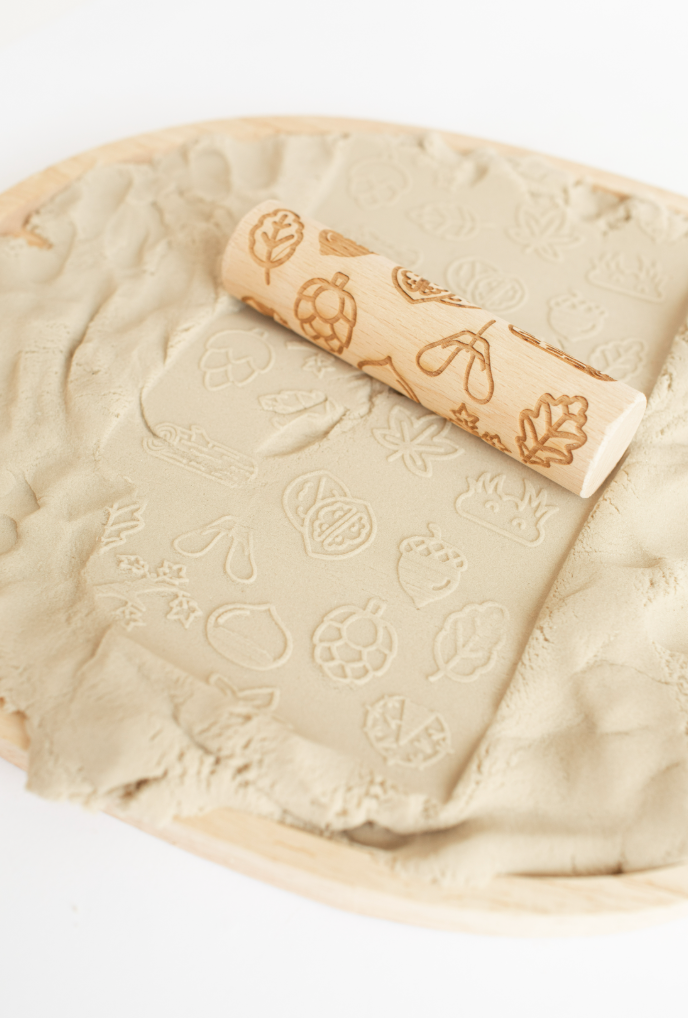 Houten roller - bosschatten